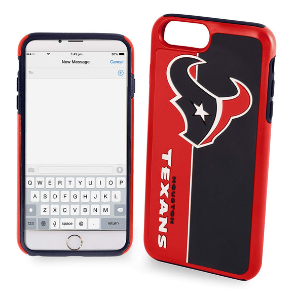 iPhone 8/7 SE (2021) Dual Hybrid Bold Case - NFL Houston Texans