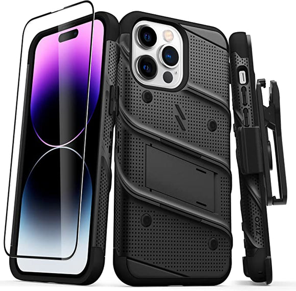 ZIZO BOLT Bundle iPhone 14 Pro Max (6.7) Case - Black