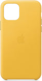 Apple iPhone 11 Pro Leather Case- Yellow
