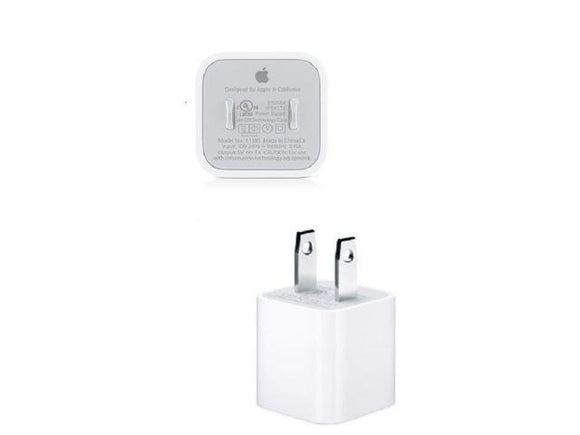 A1385- Apple - 5W USB Power Adapter - White (BULK)