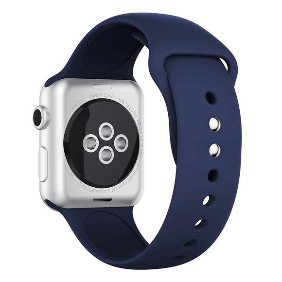 Apple Watch Silicone Band 45/44/42mm - Navy Blue