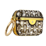 For AirPods 3 Royal Bling Glitter Diamond Case Cover - Black