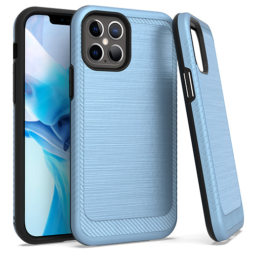 iPhone 12/ 12 Pro 6.1 Brushed Case 3 Navy Blue