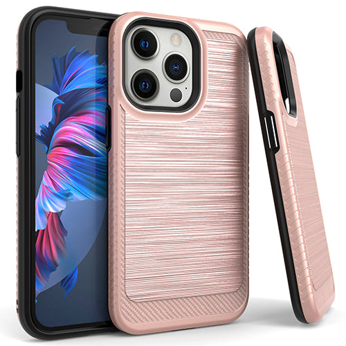 iPhone 13 PRO MAX 6.7 Brushed Case 3 Rose Gold