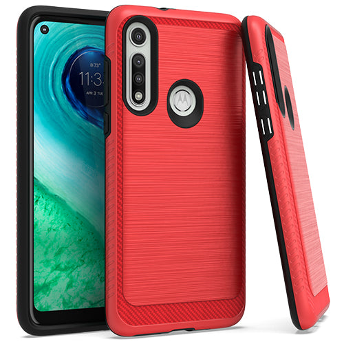 Motorola Moto G FAST Brushed Case 3 Red