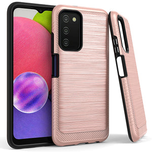 Samsung A03S Brushed Case 3 Rose Gold