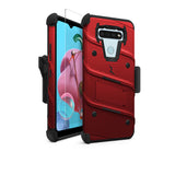 ZIZO BOLT Series LG K51 / LG Reflect Case - Red & Black