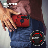 ZIZO BOLT MOTO G STYLUS CASE- RED