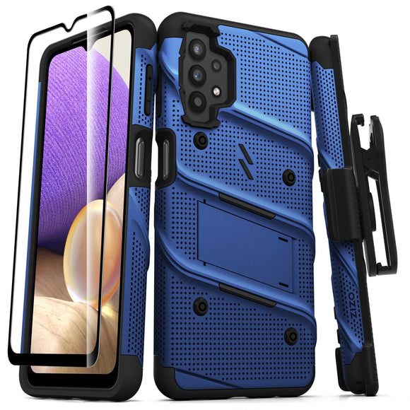 ZIZO BOLT Series Galaxy A32 5G Case - Blue & Black