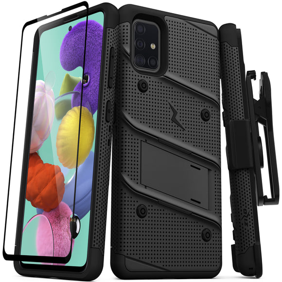 ZIZO BOLT Series Galaxy A51 5G Case - Black