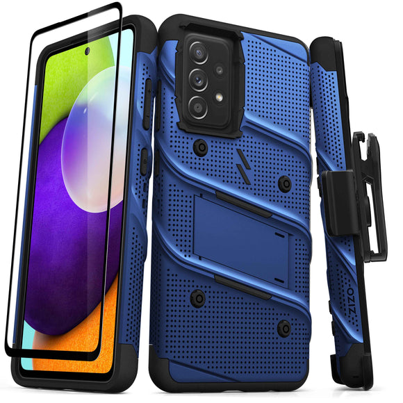 ZIZO BOLT Series Galaxy A52 5G Case - Blue & Black