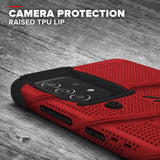 ZIZO BOLT Series Galaxy A52 5G Case - Red & Black
