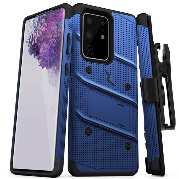 ZIZO BOLT Series Galaxy S20 Ultra Case - Blue