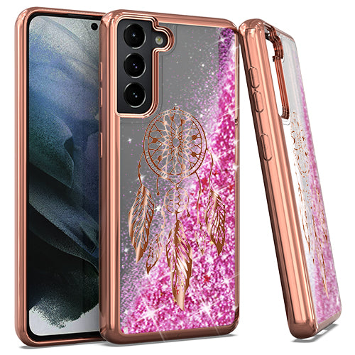 Samsung S21 6.2 CHRO Glitter Motion Dream Catcher R. GOLD