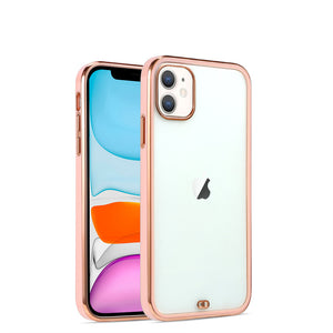 iPhone 11 Color Bumper Case- Pink