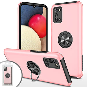 PKG Samsung A02S Magnet Ring Stand 6 Baby Pink