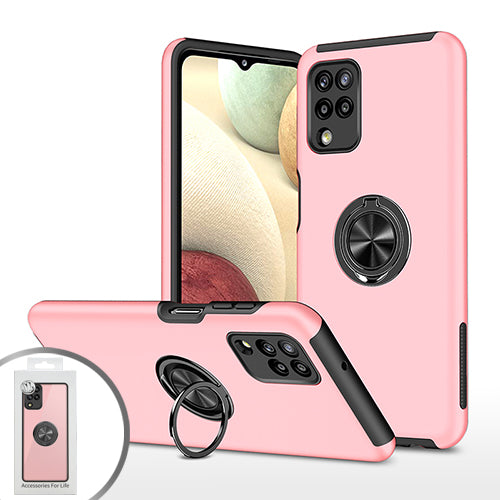 PKG Samsung A12 Magnet Ring Stand 6 Baby Pink