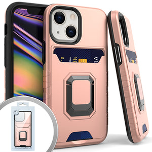 PKG iPhone 13 6.1 Magnet Ring Stand 7 Rose Gold