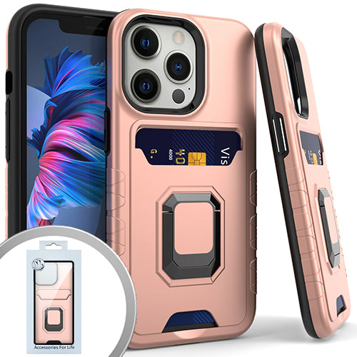 PKG iPhone 13 PRO MAX 6.7 Magnet Ring Stand 7 Rose Gold