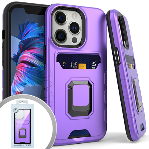 PKG iPhone 13 PRO MAX 6.7 Magnet Ring Stand 7 Purple