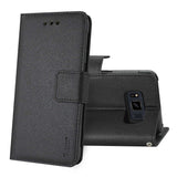 Reiko Samsung Galaxy S8 Active 3-In-1 Wallet Case In Black