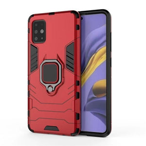 Samsung A51 Armor Magnet case- Red