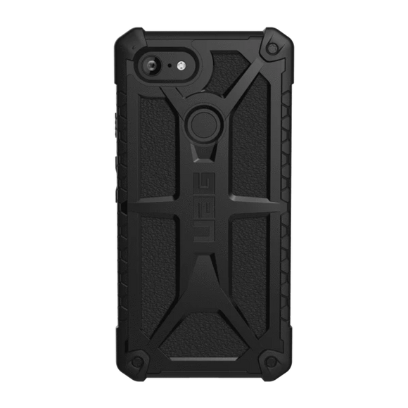 UAG Rugged Leather Cover for Google Pixel 3 XL - Matte Black
