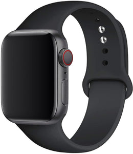 Apple Watch Silicone Band 49/45/44/42mm - Black
