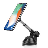 HLD22 - Universal Car Dashboard Windshield Magnetic Phone Mount with Suction Cup and Adjustable Telescopic Arm