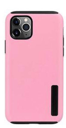 iPhone 14/13  Matte Hybrid case - Pink
