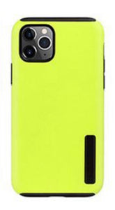 iPhone 14/13  Matte Hybrid case -Lime Green
