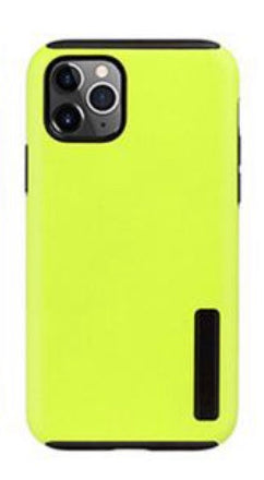 iPhone 13 Pro Matte Hybrid case - Lime Green