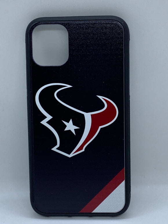 Houston Texans Stripe iPhone 11 Pro Bump Case