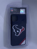 Houston Texans Stripe iPhone 11 Pro Max Bump Case