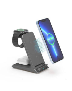 3 in 1 FOLDABLE FAST WIRELESS CHARGER OJD-76
