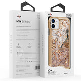 ZIZO ION SERIES IPHONE 11 (2019) CASE - TRIPLE LAYERED HYBRID CASE WITH TEMPERED GLASS SCREEN PROTECTOR-Swirl