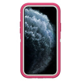 iPhone 11 PRO MAX Hybrid Shockproof Defender Case Cover + Belt Clip Pink/White