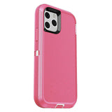 iPhone 11 PRO MAX Hybrid Shockproof Defender Case Cover + Belt Clip Pink/White