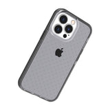 For Apple iPhone 14 6.1" CROSS Design Ultra Thick 3.0mm Transparent ShockProof Hybrid Case Cover - Black