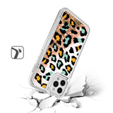 For iPhone 13 Pro Max Design Water Quicksand Glitter Case Cover - Animal E