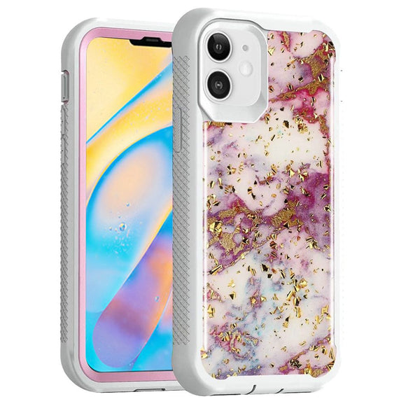 Phone Case Glitter iPhone 11 Pro MAX - Silver