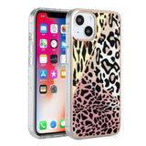 For iPhone 12 Pro Max 6.7 Mix Shockproof IMD Electroplated Design Hybrid Case Cover - Military D