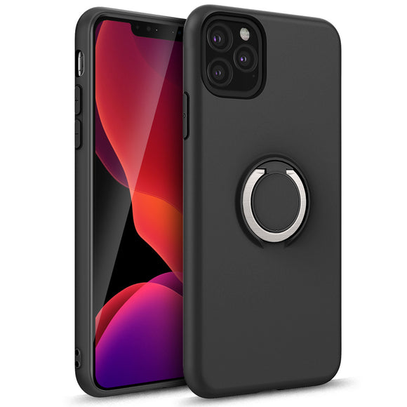 ZIZO REVOLVE SERIES IPHONE 11 PRO (2019) CASE - BUILT IN RING HOLDER KICKSTAND AND MAGNETIC MOUNT-Black
