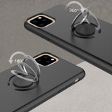 ZIZO REVOLVE SERIES IPHONE 11 PRO MAX (2019) CASE - BUILT IN RING HOLDER KICKSTAND AND MAGNETIC MOUNT-Black