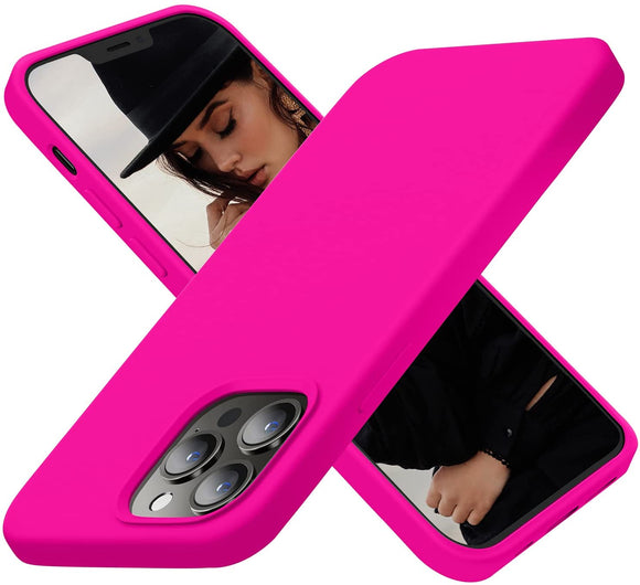 iPhone 13 Pro Silicone Case - Hot Pink