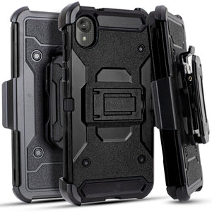 Motorola Moto E6 Heavy Duty Tactical Combo Black