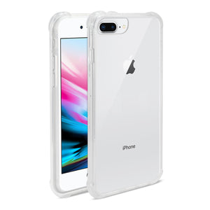 Reiko iPhone 8 Plus/iPhone 7 Plus Clear Bumper Case With Air Cushion Protection In Clear