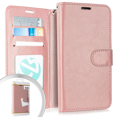 PKG iPhone 12 Pro MAX 6.7 Wallet Pouch 3 Rose Gold