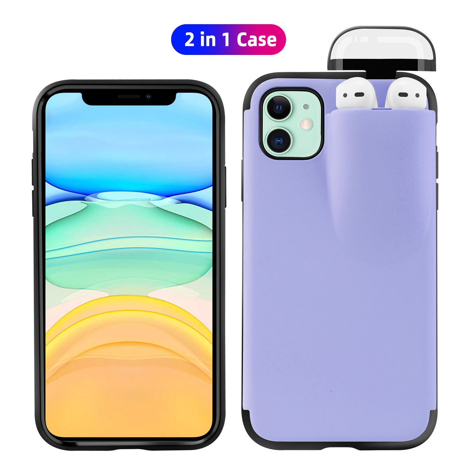 Airpod Holder Case Lilac