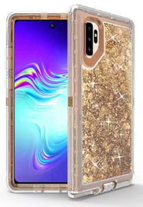 Phone cases for Samsung Note 10 - Glitter Gold